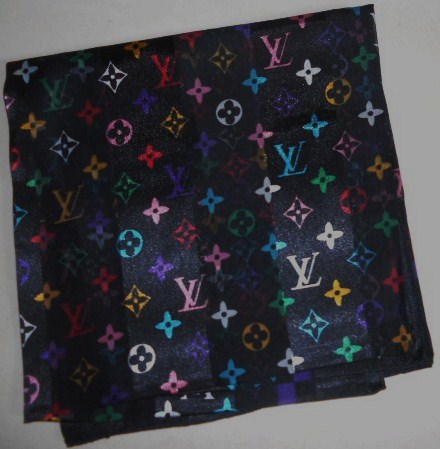 Printed Silk Square Scarves by Louis Vuitton, PRADA, Dior, and