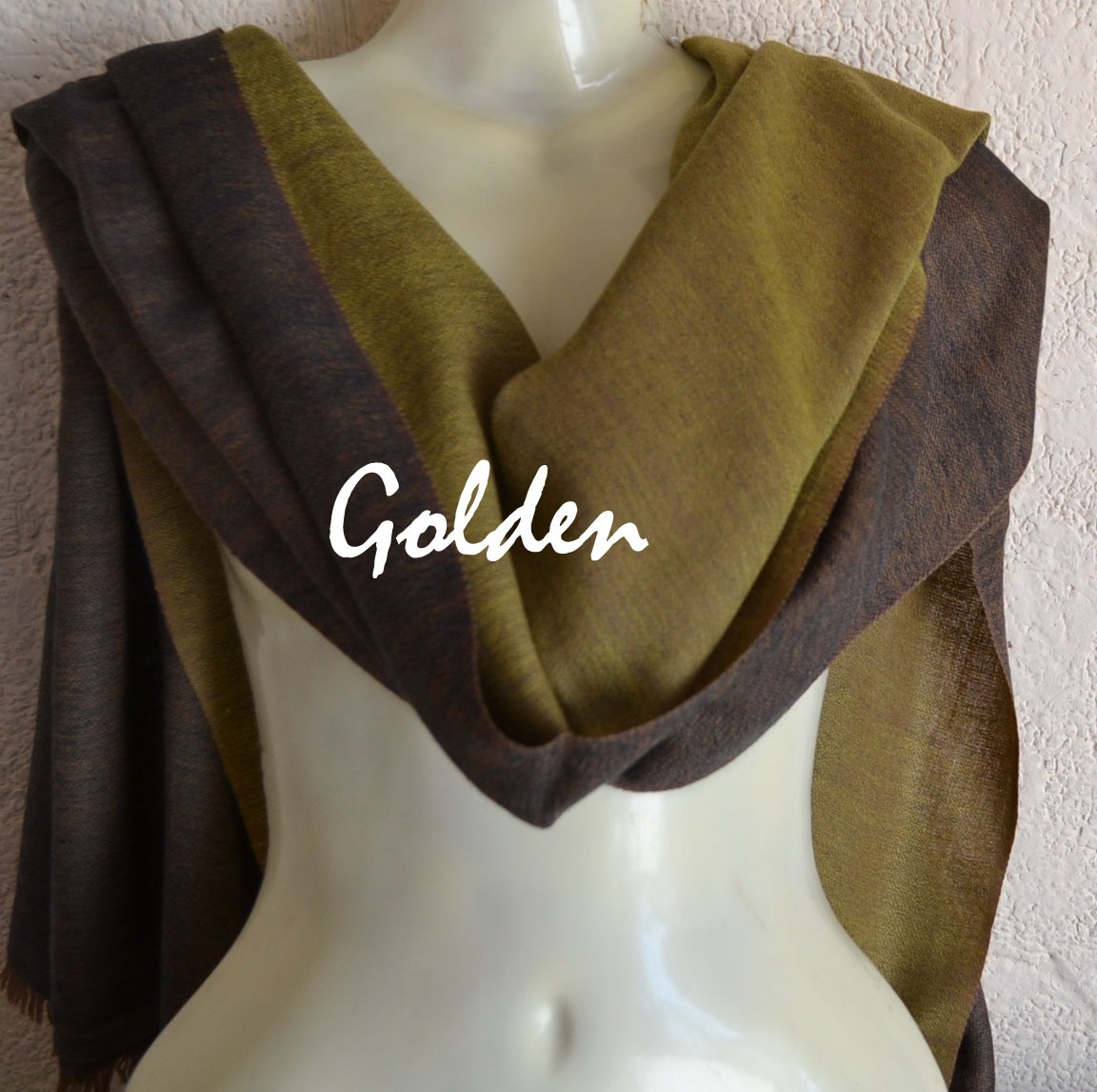 reversible pashmina shawl